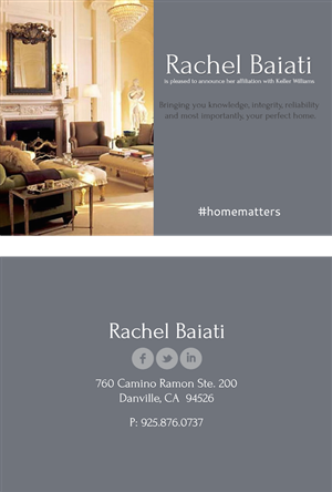 Design de Carte Postale par Lisa Inspektor pour ce projet | Design : #6637298