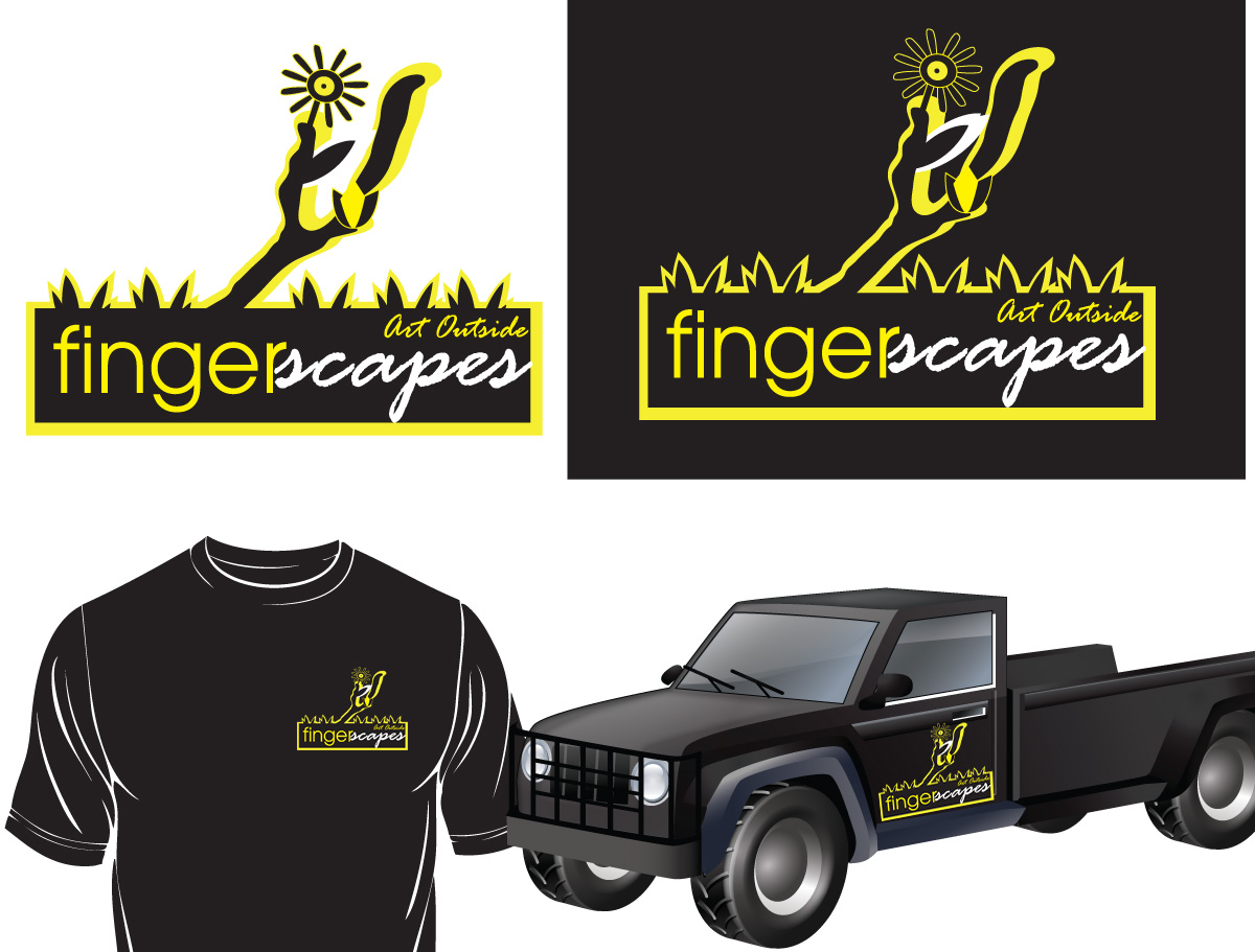 Logo Design by Soula Vetter for Fingerscapes | Design #1899470