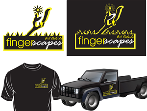 Logo Design by Soula Vetter for Fingerscapes | Design #1899470