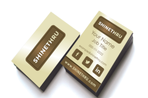 Logo and Business Card Design by Cyan Designs for Shinethru | Design: #6677139