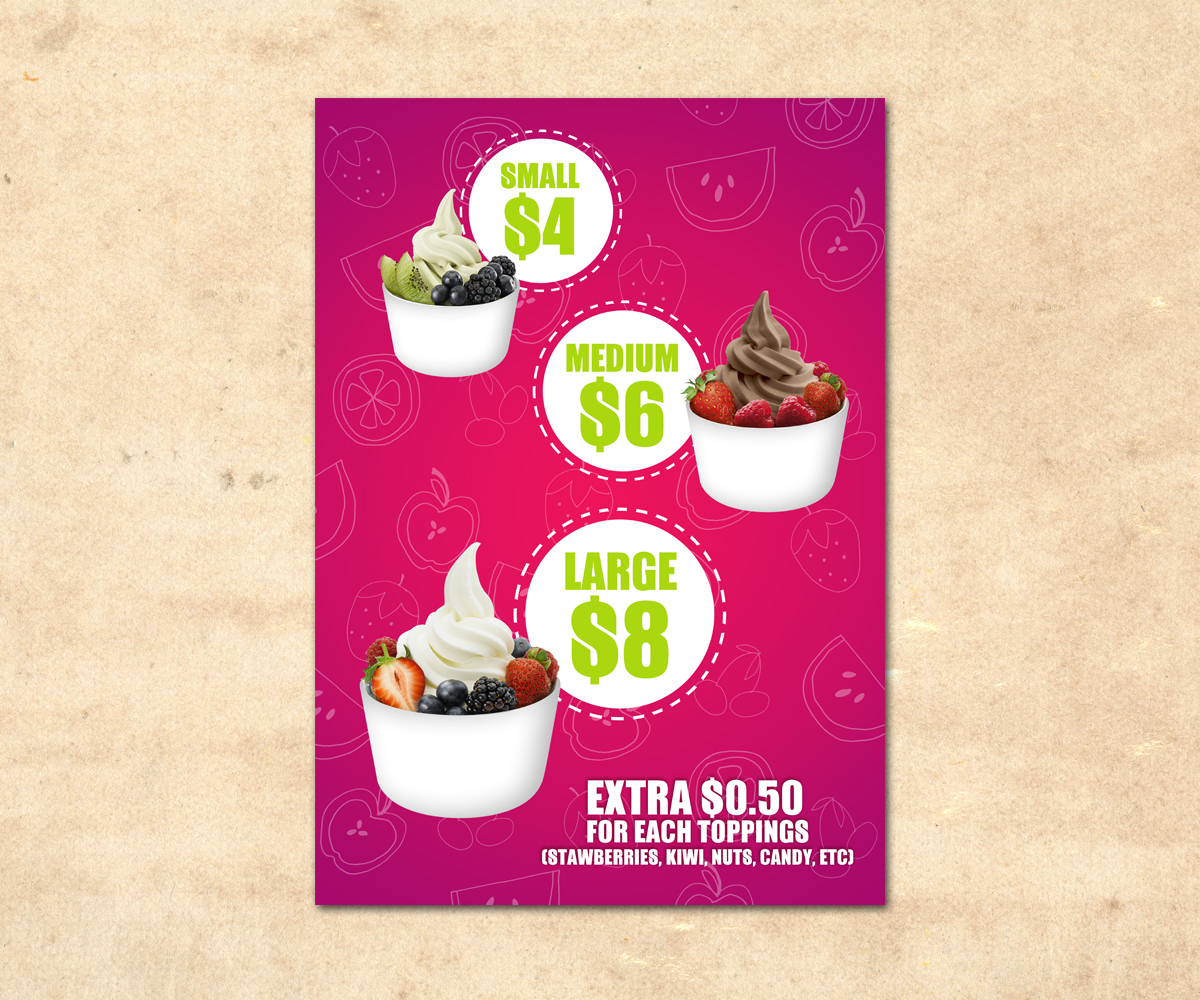 Graphic Design by AlleMallec for Red Mango Fountain Gate | Design #6647559