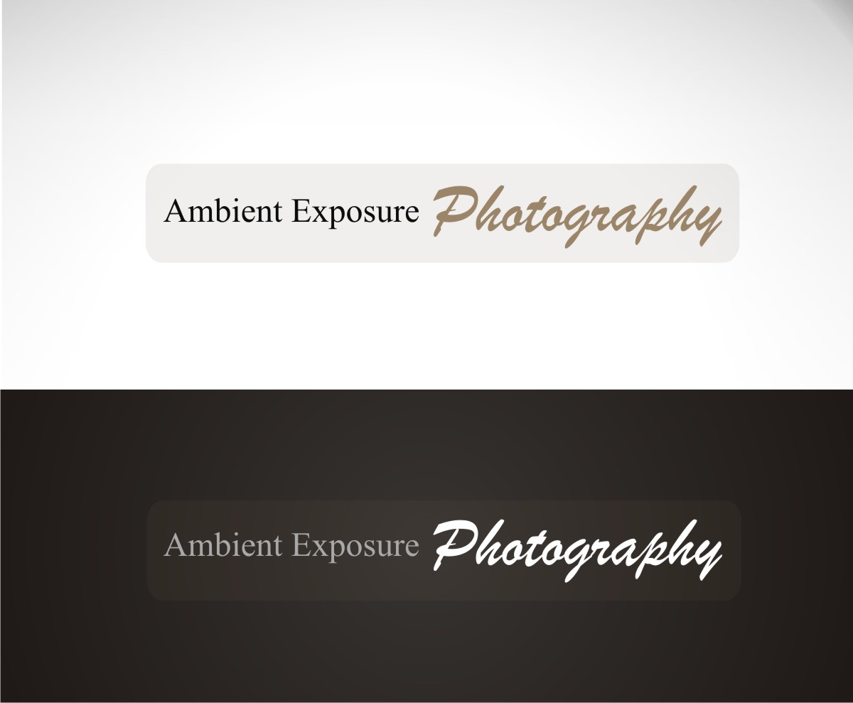 Logo Design by Subhajit Chandra for Ambient Exposure Photography | Design #1755985