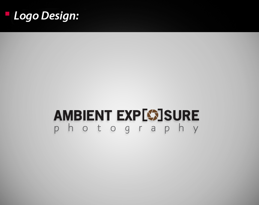 Logo Design by wolfgfxdesign for Ambient Exposure Photography | Design #1726637