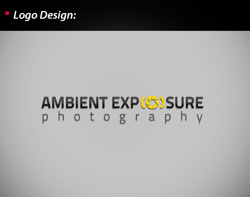 Design de Logo par wolfgfxdesign pour Ambient Exposure Photography | Design #1734521