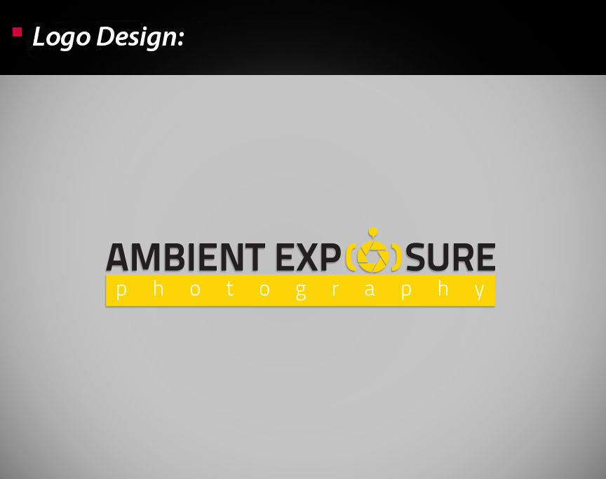 Logo Design by wolfgfxdesign for Ambient Exposure Photography | Design #1734522