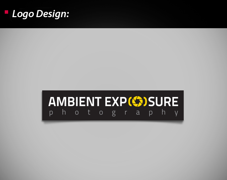 Logo Design by wolfgfxdesign for Ambient Exposure Photography | Design #1734525