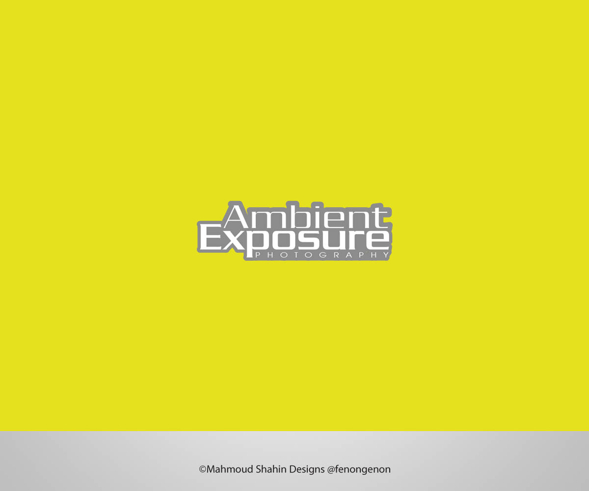 Logo Design by Mahmoud Shahin for Ambient Exposure Photography | Design #1722555