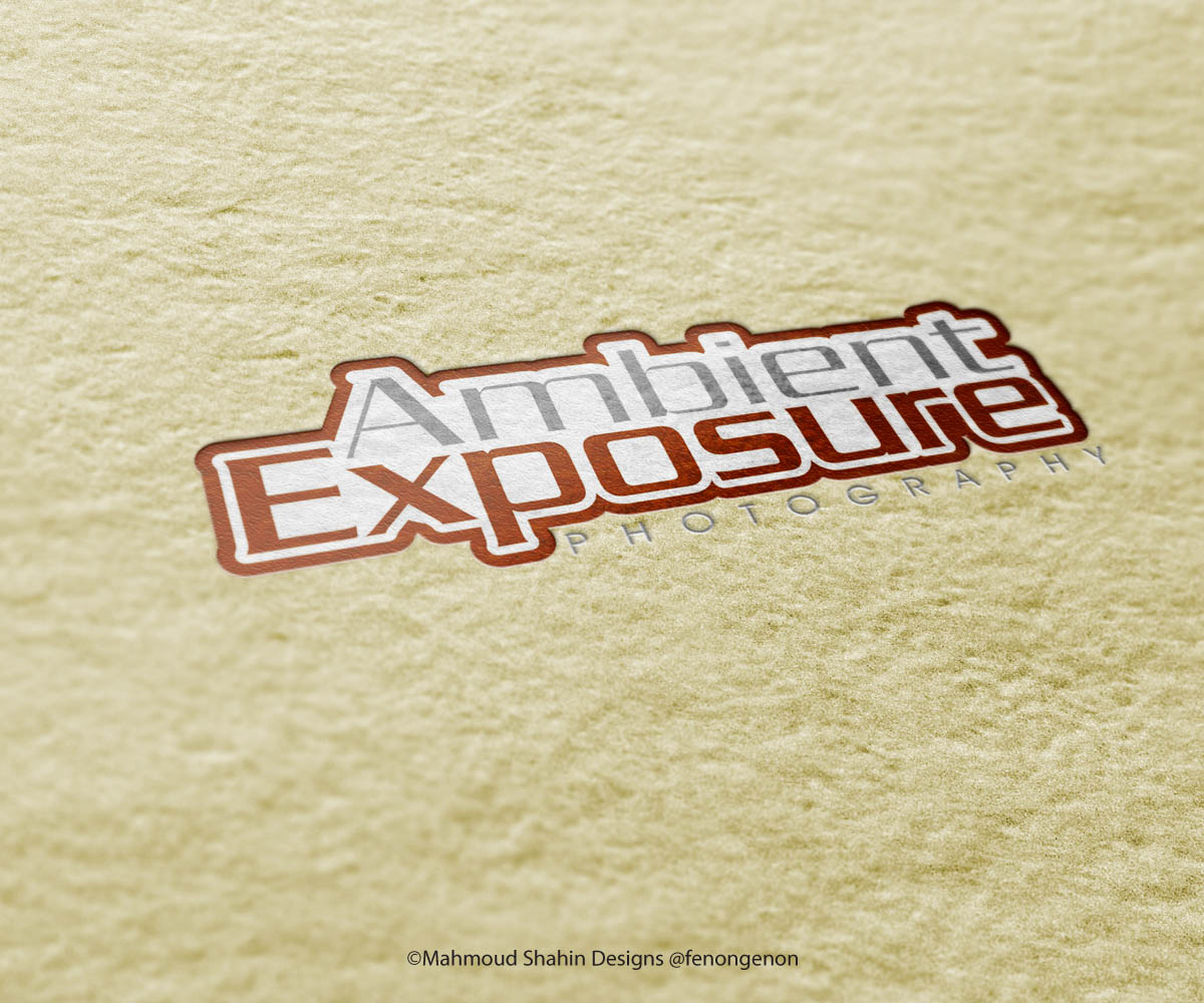 Logo Design by Mahmoud Shahin for Ambient Exposure Photography | Design #1722563