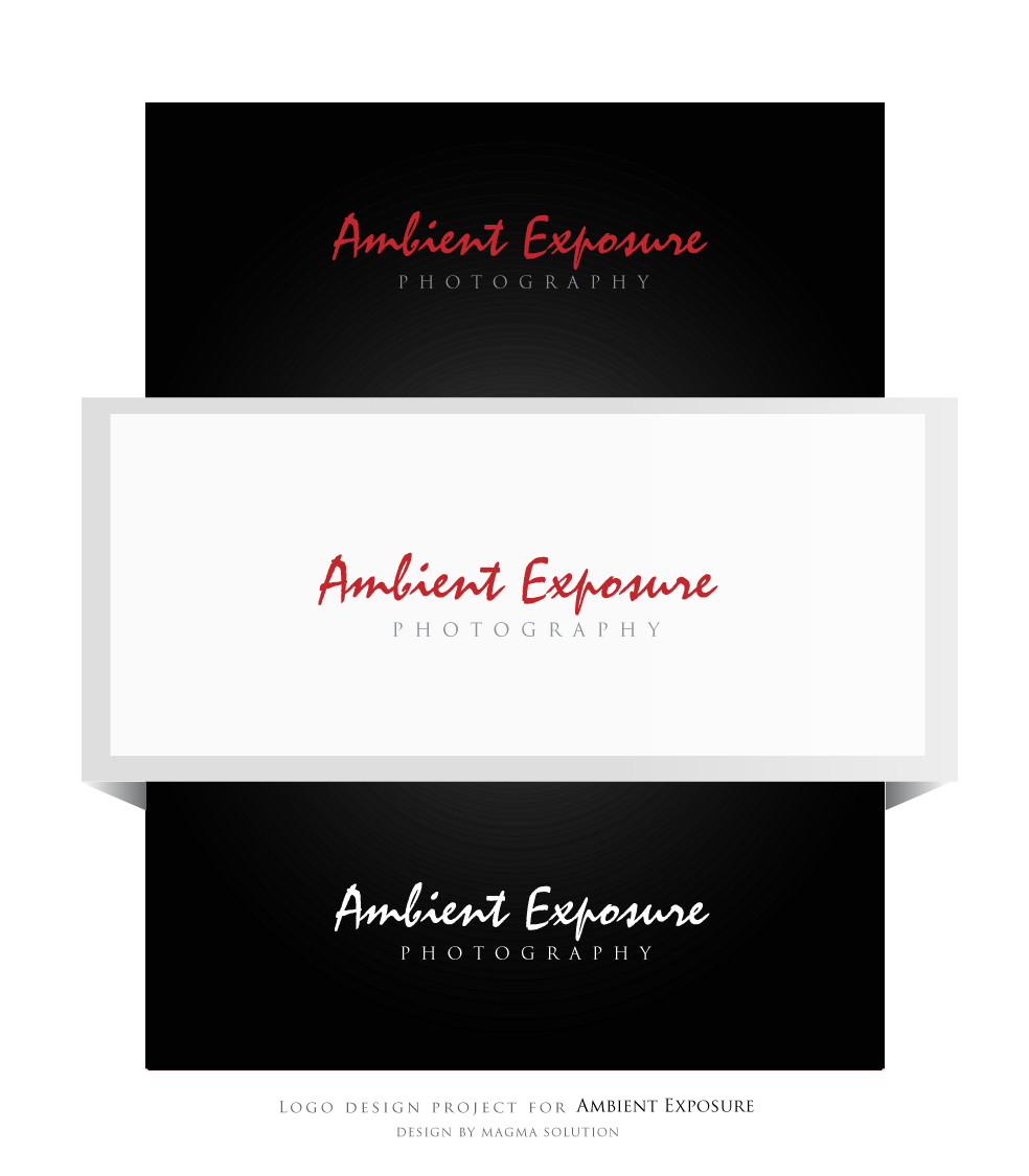 Design de Logo par AMBOGEStudios pour Ambient Exposure Photography | Design #1724636