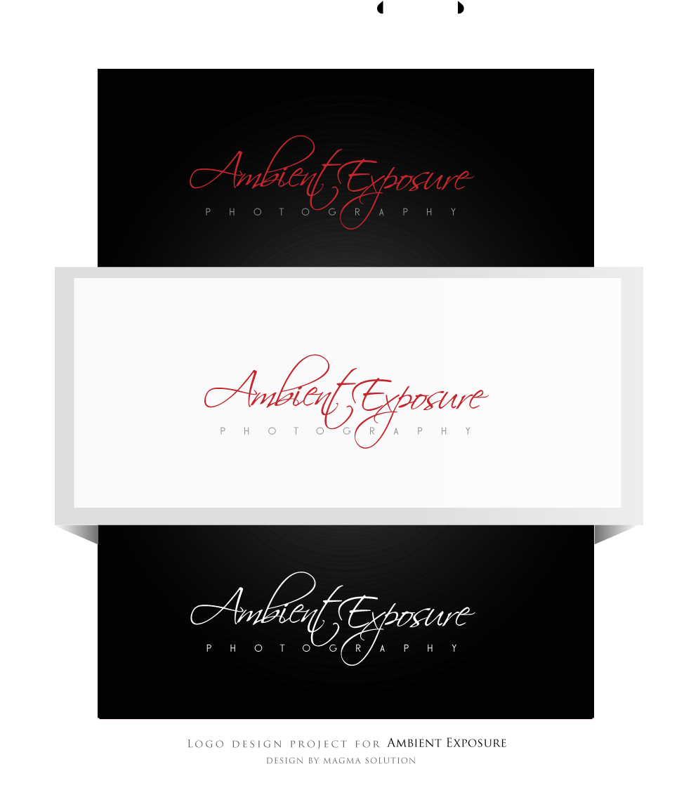 Logo Design by AMBOGEStudios for Ambient Exposure Photography | Design #1724681
