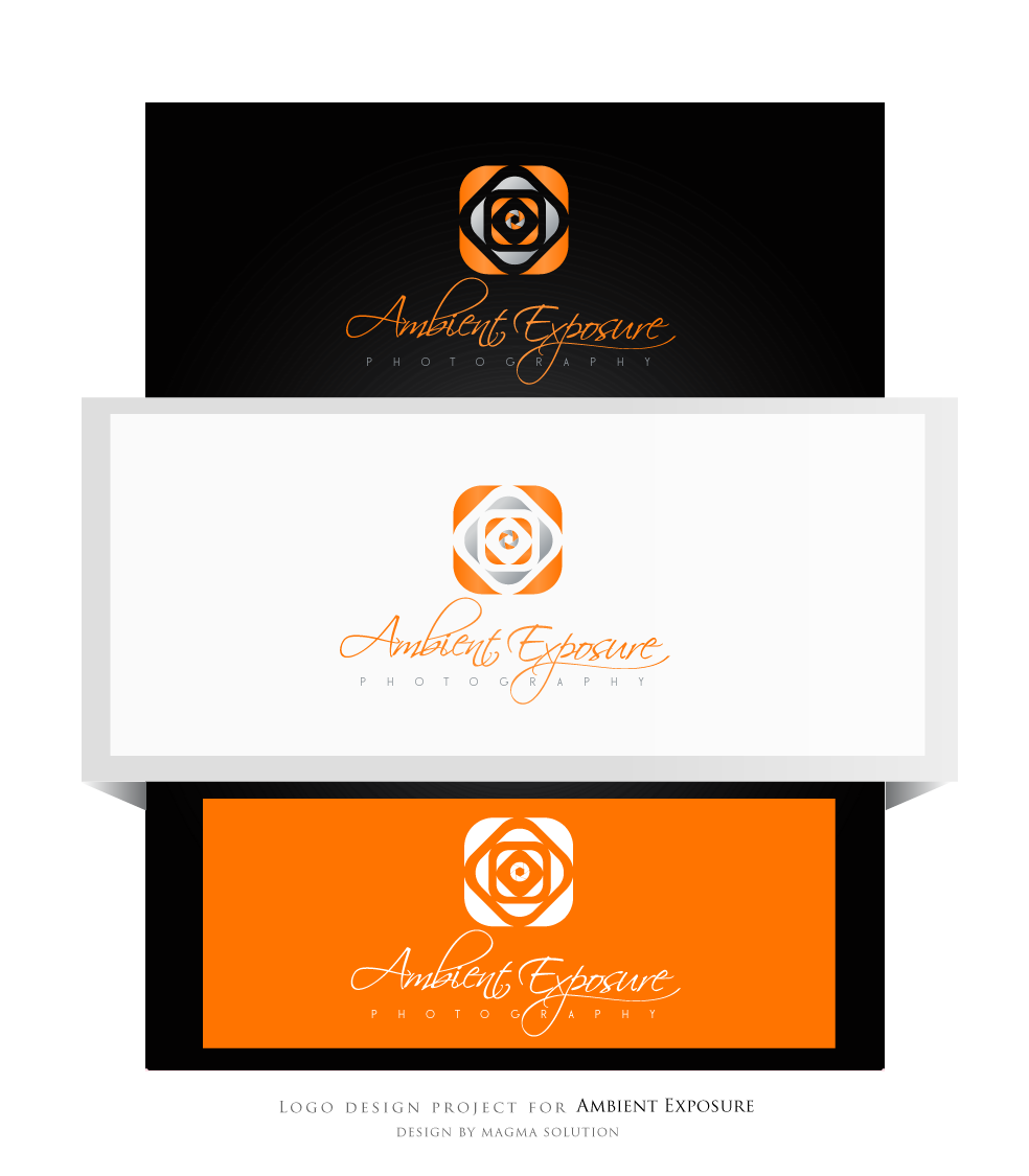 Logo Design by AMBOGEStudios for Ambient Exposure Photography | Design #1726018