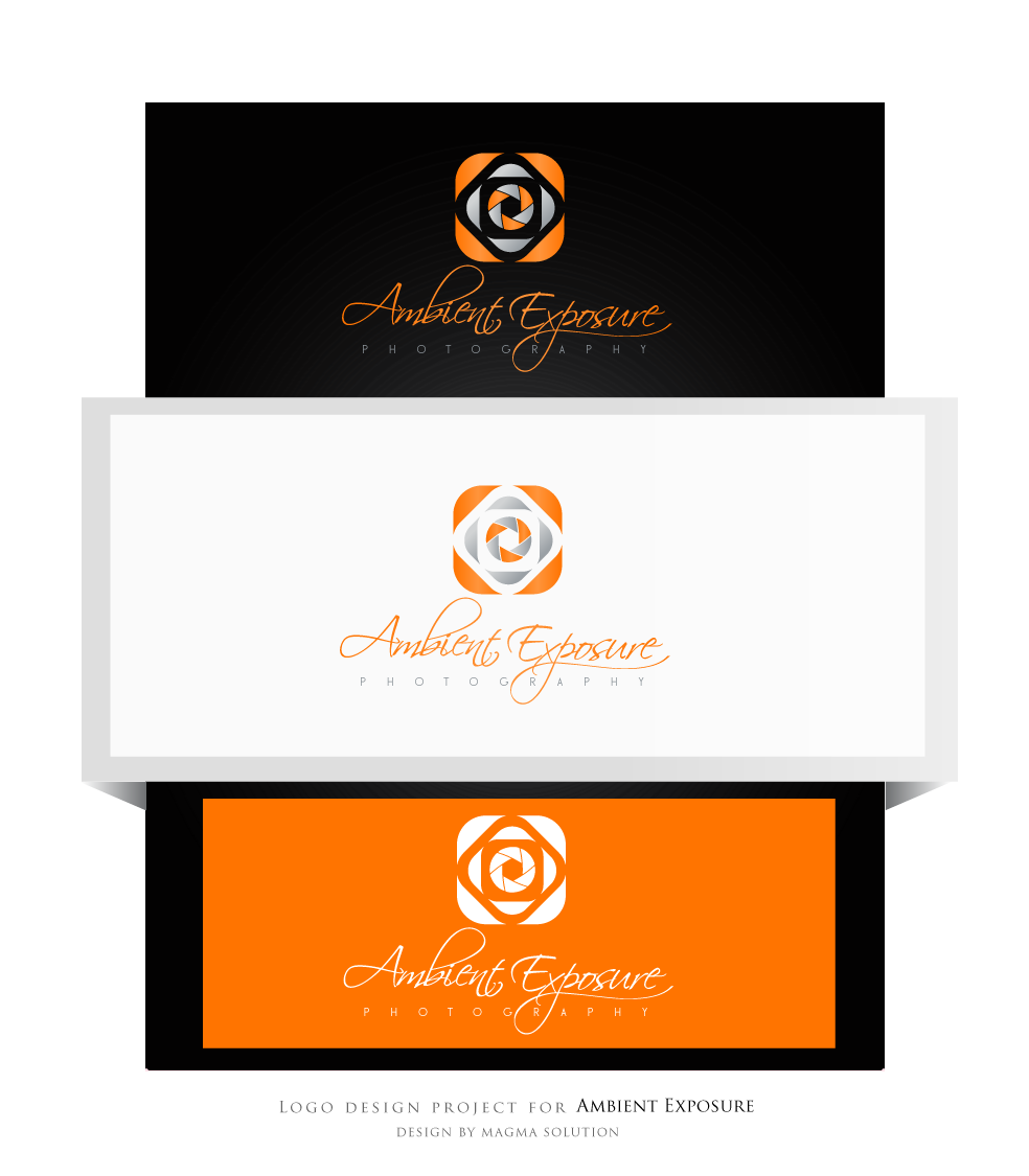Logo Design by AMBOGEStudios for Ambient Exposure Photography | Design #1726129