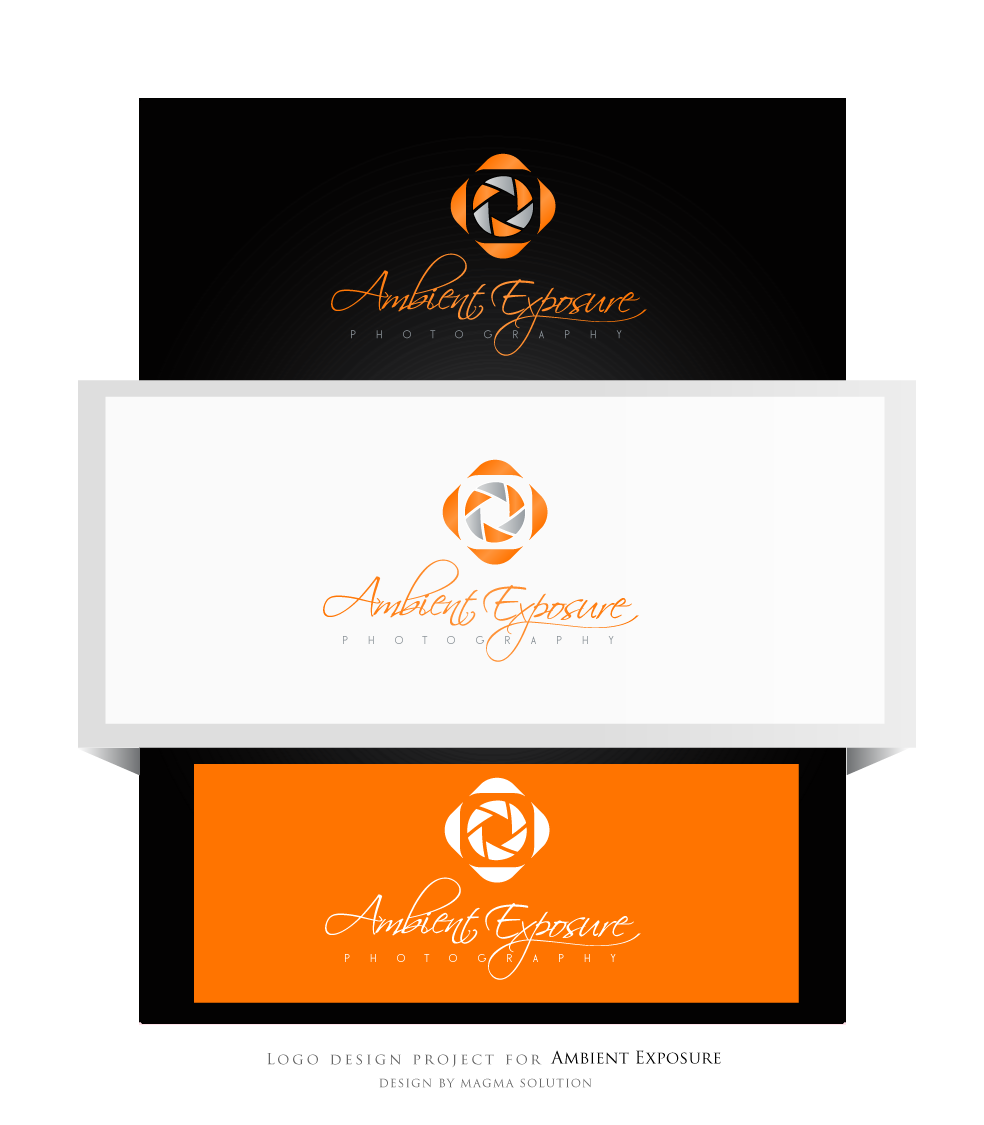 Logo Design by AMBOGEStudios for Ambient Exposure Photography | Design #1726148