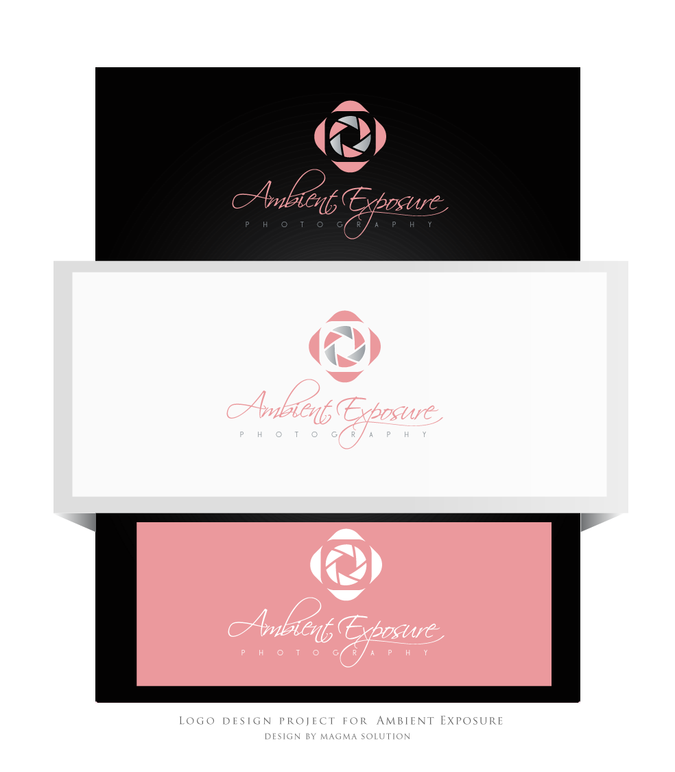 Logo Design by AMBOGEStudios for Ambient Exposure Photography | Design #1726902