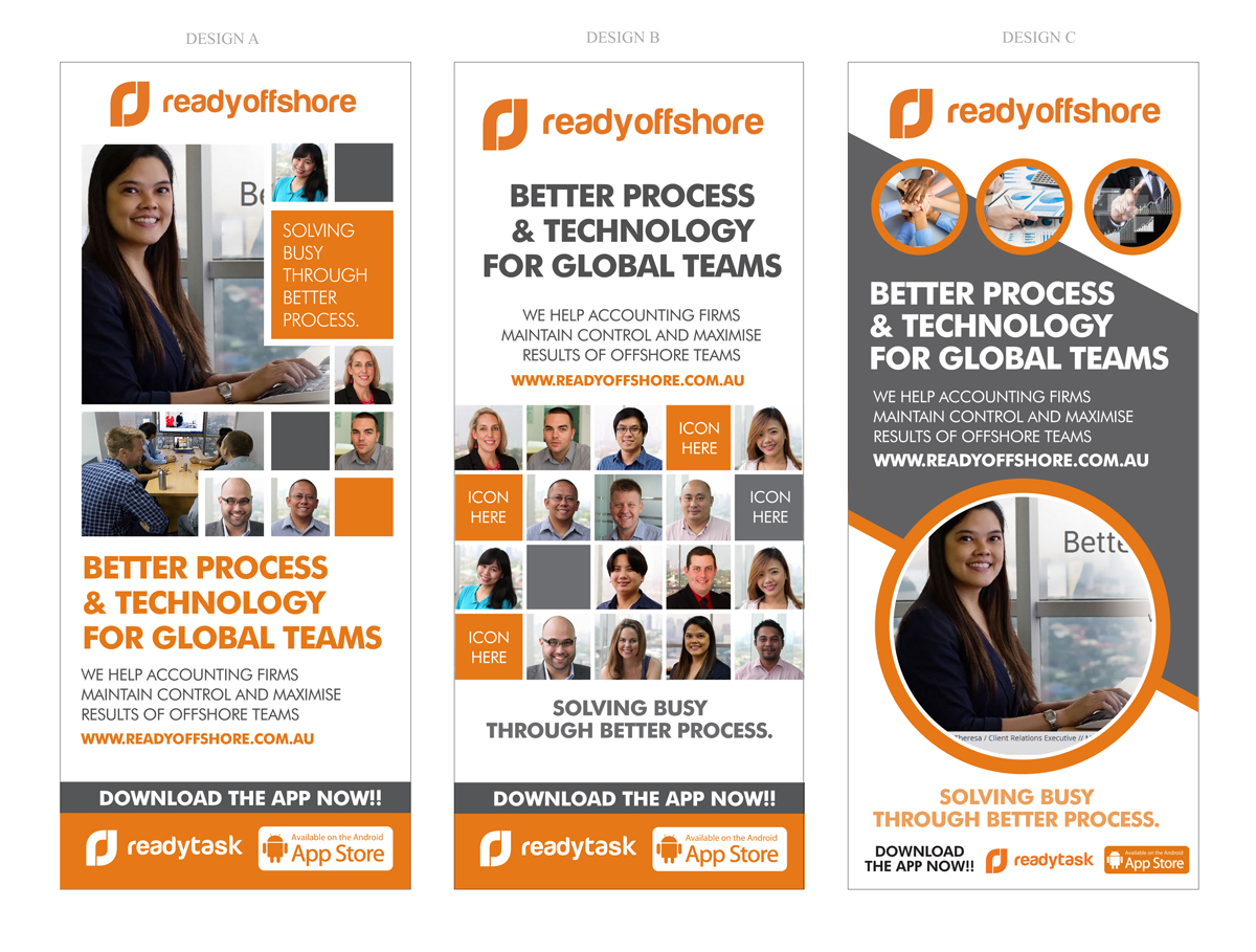 Diseño de Señalética por rkailas para Ready Offshore | Diseño #6652571