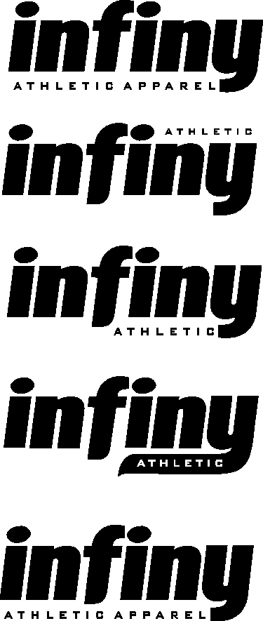 Logo-Design von curtis bradley für infiny athletic apparel | Design #10092