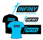 Diseño de Logo por FireSide Design para infiny athletic apparel | Diseño: #10164