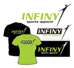 Diseño de Logo por FireSide Design para infiny athletic apparel | Diseño: #10166