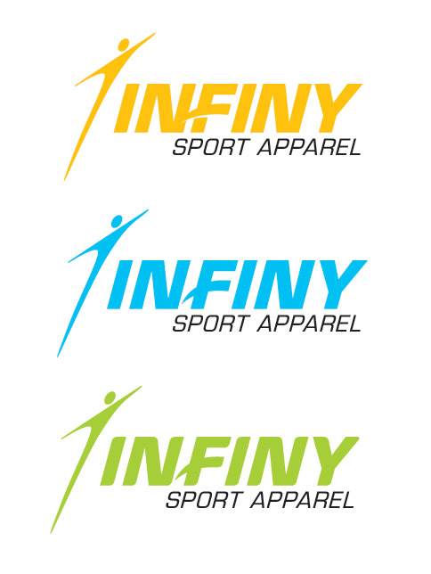 Diseño de Logo por FireSide Design para infiny athletic apparel | Diseño #10215