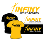 Diseño de Logo por FireSide Design para infiny athletic apparel | Diseño: #10218