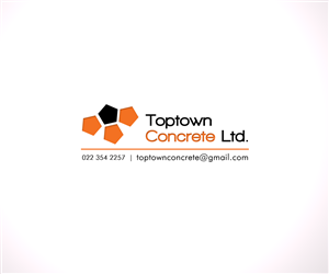Logo-Design von DEZIGN RABBIT für TOPtown CONCRETE ltd | Design #6625451