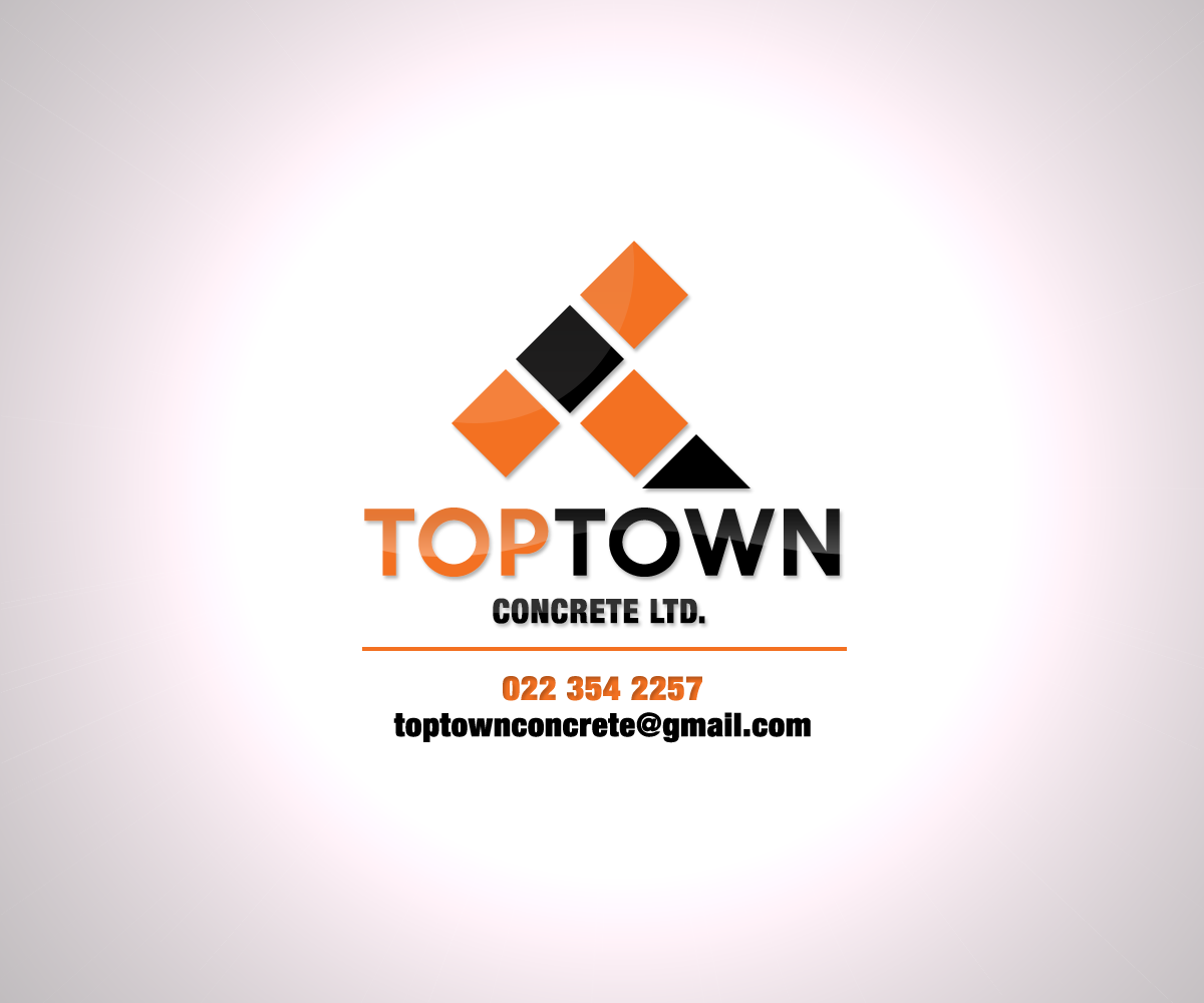 Logo Design by DEZIGN RABBIT for TOPtown CONCRETE ltd | Design #6628639