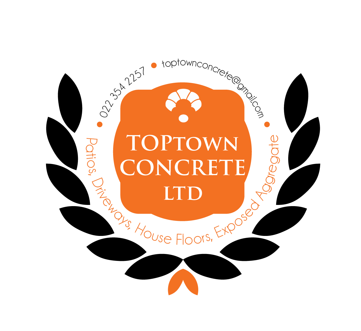 Logo Design by railaine for TOPtown CONCRETE ltd | Design #6628101