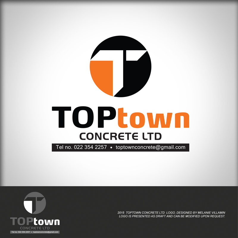 Logo Design by mvillamin for TOPtown CONCRETE ltd | Design #6648195
