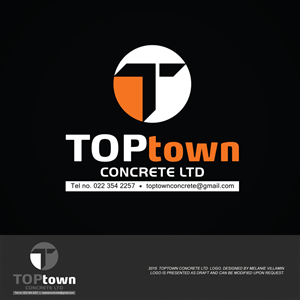 Logo-Design von mvillamin für TOPtown CONCRETE ltd | Design #6648204