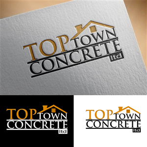 Logo-Design von RomyBoy für TOPtown CONCRETE ltd | Design #6652789