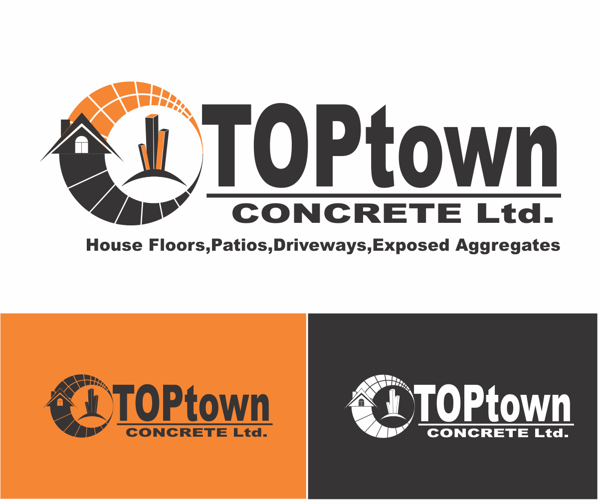 Logo-Design von NMBRIGGS für TOPtown CONCRETE ltd | Design #6655234