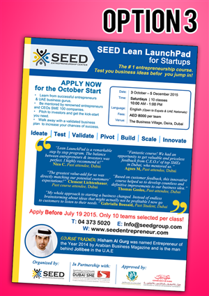 Flyer Design by MDesigns ™ for Seed Tech Software Development L.L.C | Design: #6655758