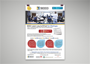 Diseño de Flyer por MOATAZ AZAB para Seed Tech Software Development L.L.C | Diseño #6627922