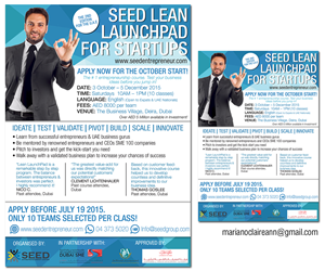 Flyer Design by Claireative for Seed Tech Software Development L.L.C | Design: #6625700