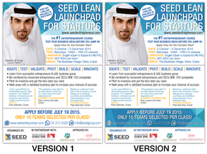 Diseño de Flyer por Claireative para Seed Tech Software Development L.L.C | Diseño #6642054