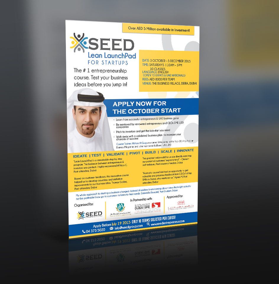 Flyer Design by Vivid Designz1 for Seed Tech Software Development L.L.C | Design #6634661