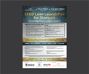 Diseño de Flyer por eleven para Seed Tech Software Development L.L.C | Diseño #6642619