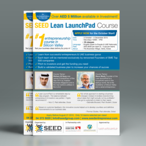 Flyer Design by Mon01 for Seed Tech Software Development L.L.C | Design: #6689862