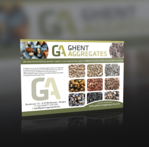 Design de Flyer par Vivid Designz1 pour Ghent Aggregates | Design #6710951