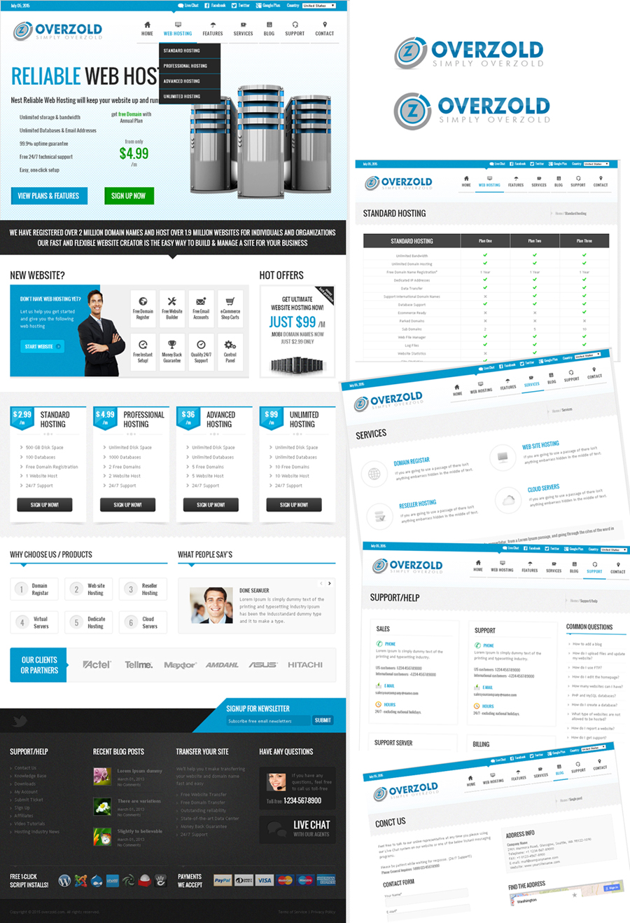 Web Design by ronald for Prometeus di Daniela Agro | Design #6627095