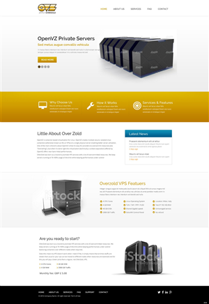 Web Design by pb for Prometeus di Daniela Agro | Design: #6633422