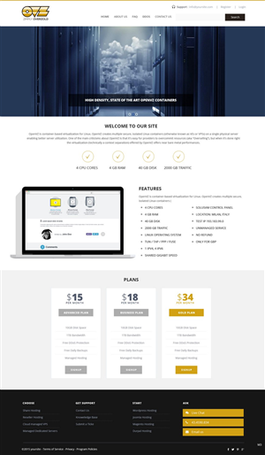 Web Design by pb for Prometeus di Daniela Agro | Design: #6634204