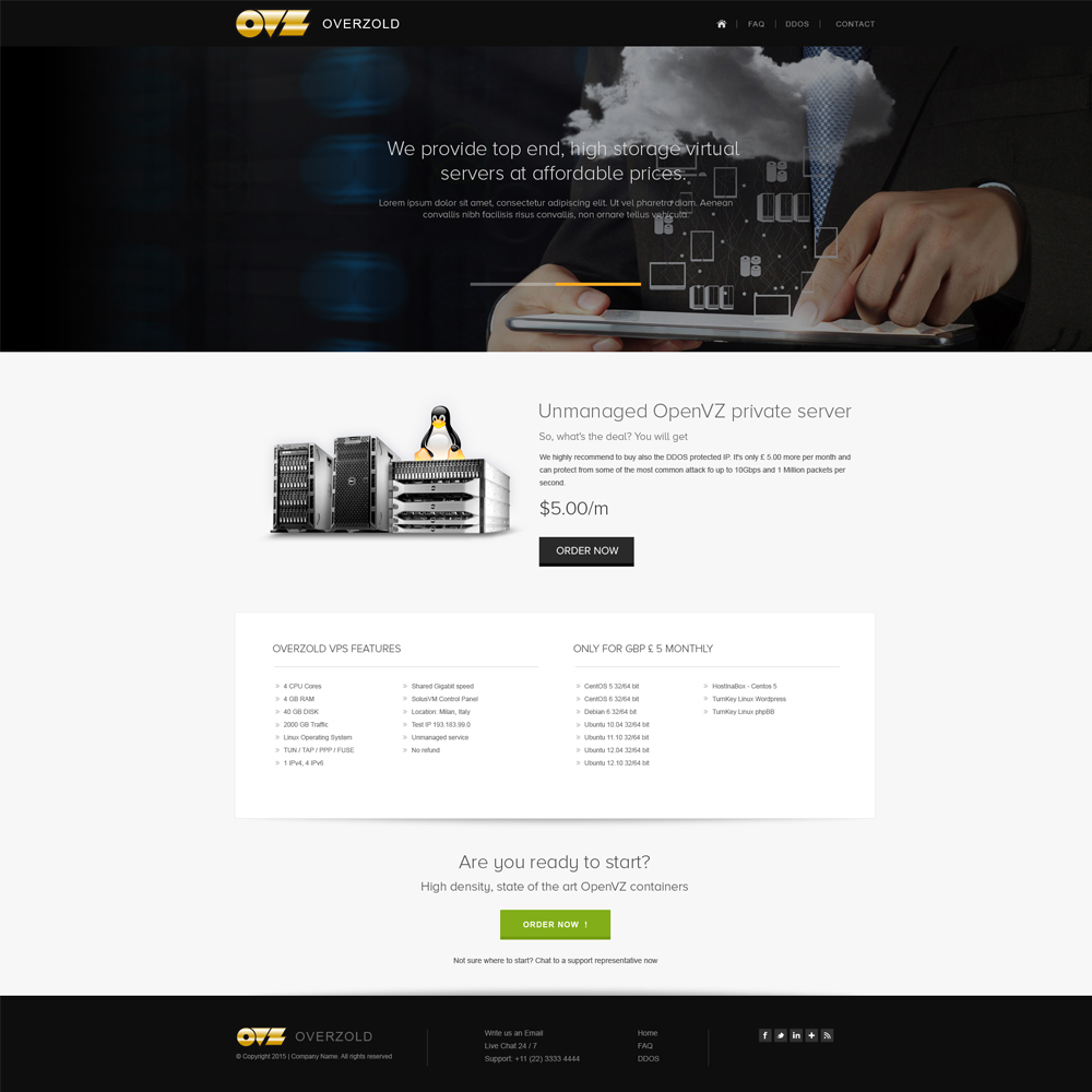 Web Design par Vikram M pour Prometeus di Daniela Agro | Design #6647323