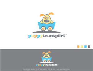 Logo Design by Strawberry Girl for Puppy Transport | Design: #6657583