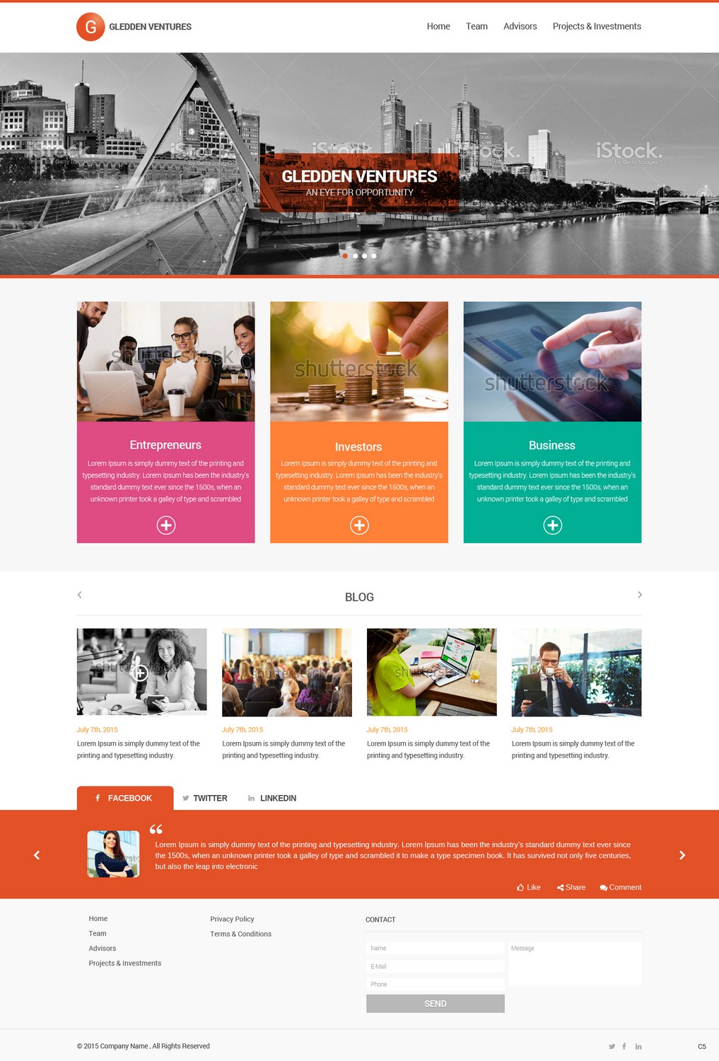 Web Design par pb pour Gledden Ventures | Design #6651729