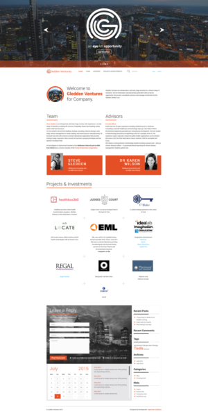 Web Design by Impressive Solutions for Gledden Ventures | Design: #6777782