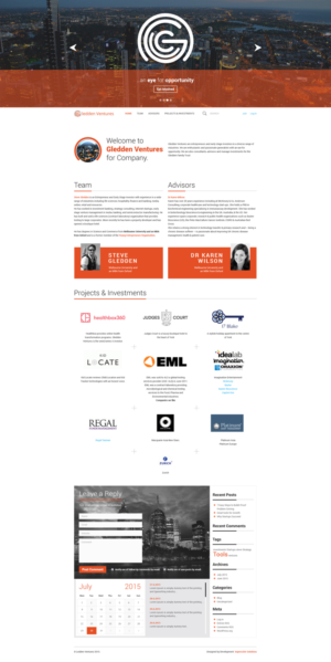 Web Design by Impressive Solutions for Gledden Ventures | Design: #6777784