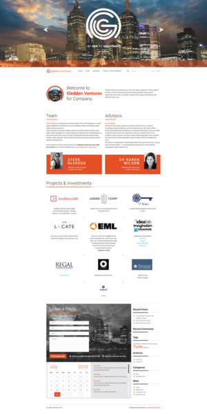 Web Design by Impressive Solutions for Gledden Ventures | Design: #6777785