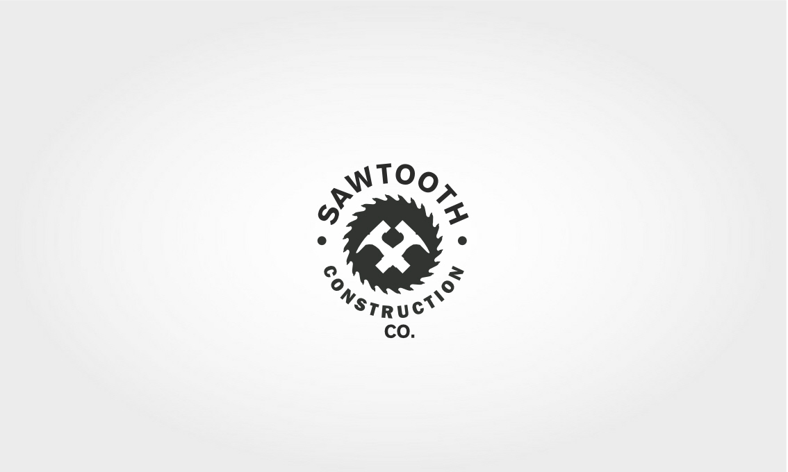 Design de Logo par GeorgeLogoDesign pour Sawtooth Construction Co. | Design #6633784