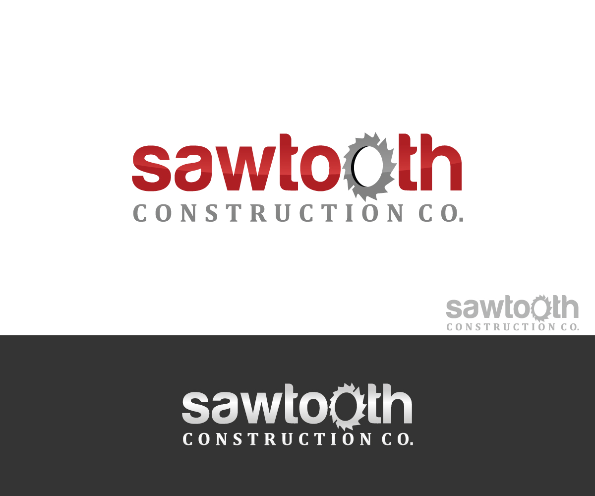 Logo Design by Mario for Sawtooth Construction Co. | Design #6630553
